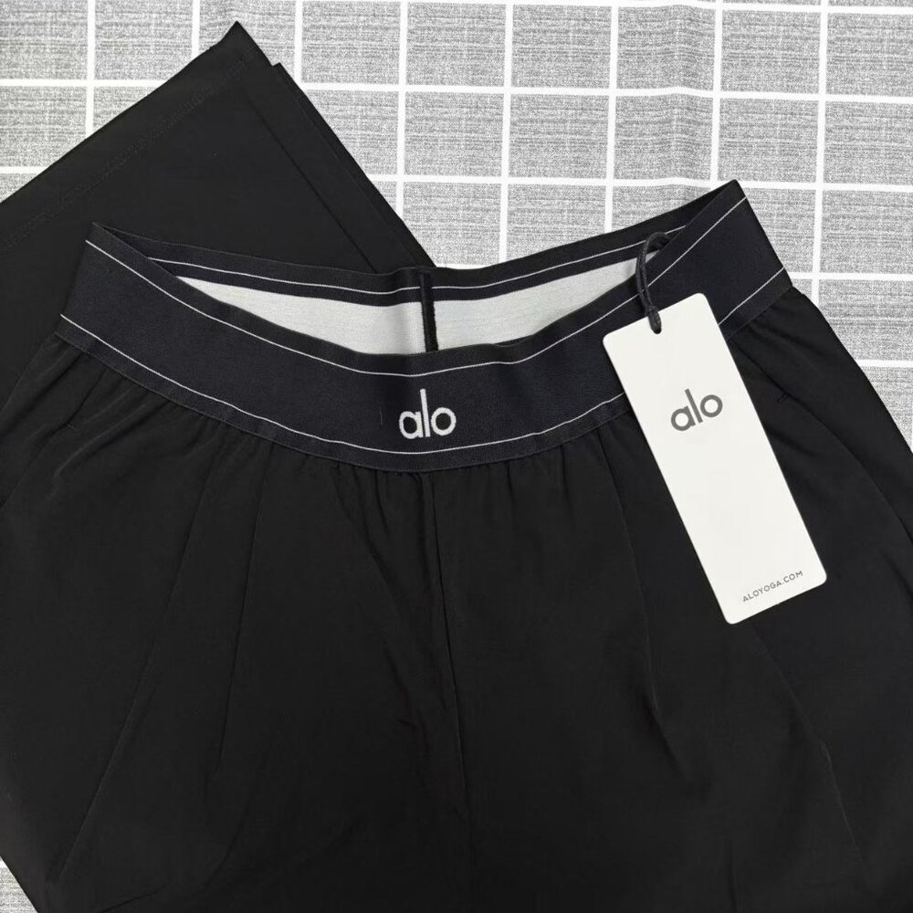 ALO Yoga Women's Black Suit Up Trouser (Regular)💖🎁 - Picture 3 of 9